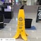 Banana Cone Caution Sign, Wet Floor, Banana Peel Cone, Plastic, 2 ft Height, PK6 CONE24 - alternate 7